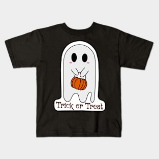 Trick of Treat Ghost Kids T-Shirt